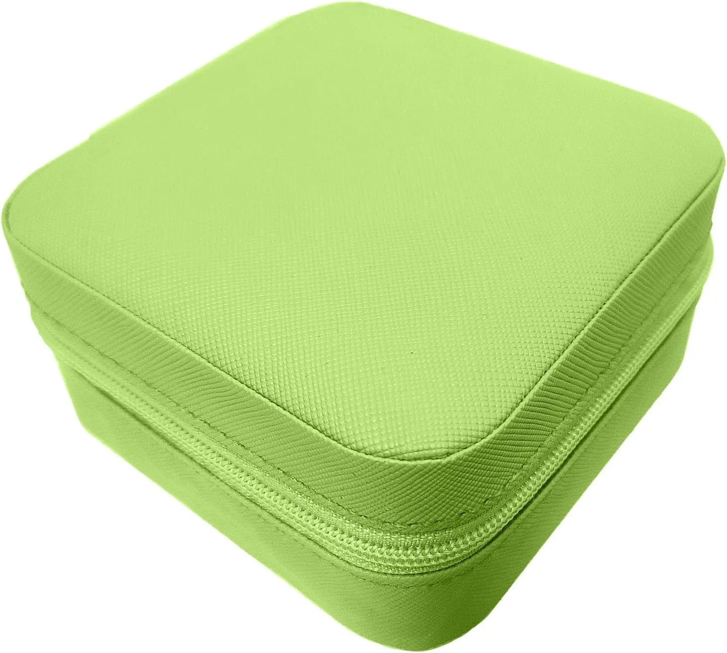 Small Travel Jewelry Box, Portable Mini Jewelry Leather Box Jewelry Ring Organizer Case Storage Holder Gift Boxes for Girls Women, Avocado green