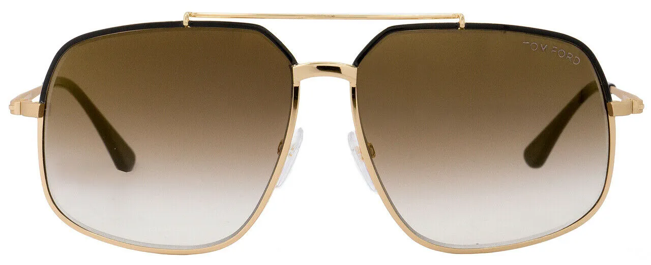 Tom Ford Ronnie Unisex Sunglasses TF 439 FT 0439 01G