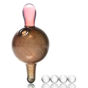 Unity Glassworks - Directional Bubble Cap - Blood Money & Karmaline