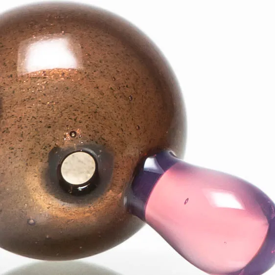 Unity Glassworks - Directional Bubble Cap - Blood Money & Karmaline