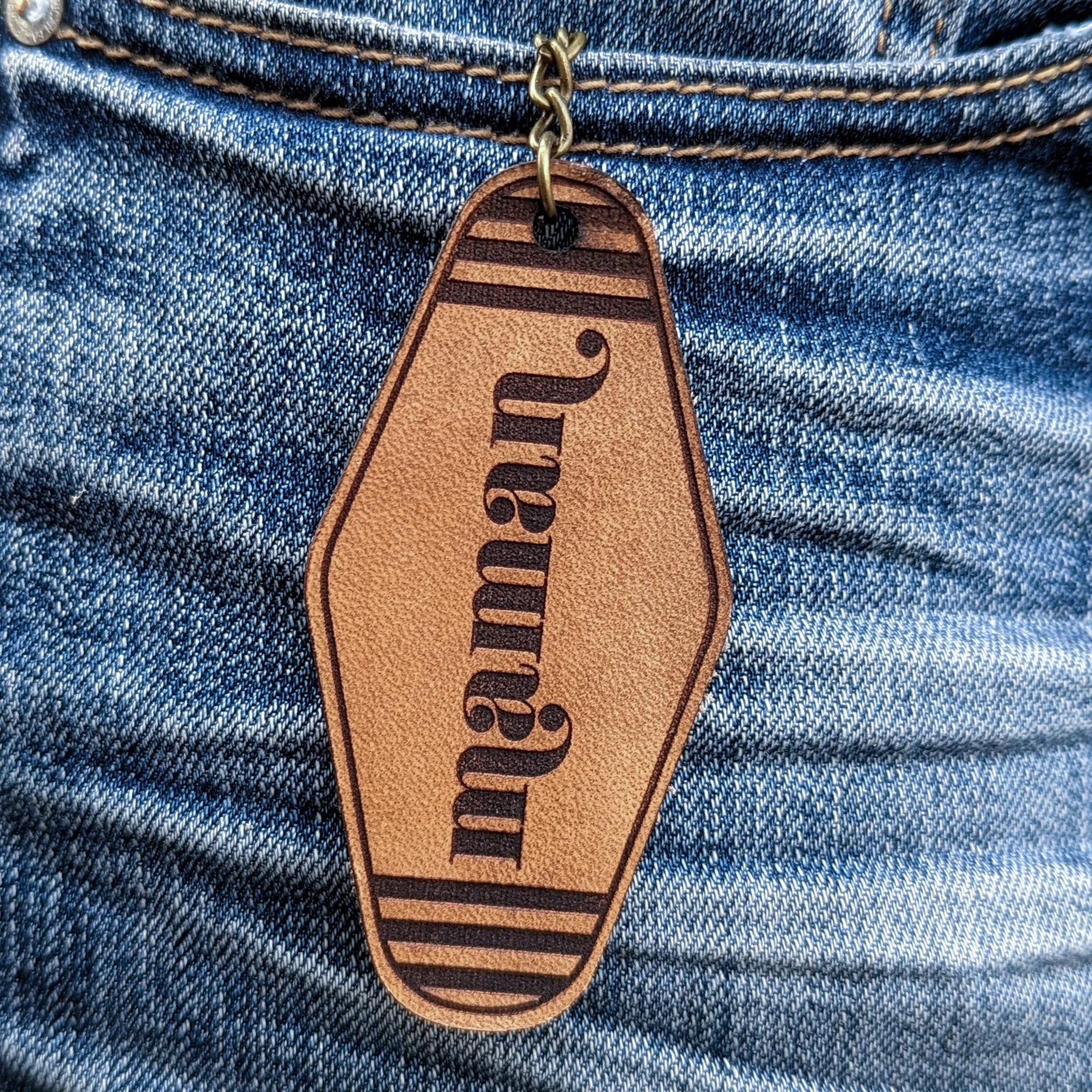 Vintage Motel Key Keychain | Maman